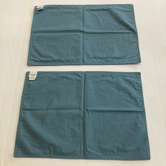 Williams Sonoma Blue Berry Meadow Set of 4 Fabric Dining Placemats & Napkins - Picture 6 of 11
